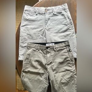2 pairs of Men’s Old Navy Shorts, size 28 Slim